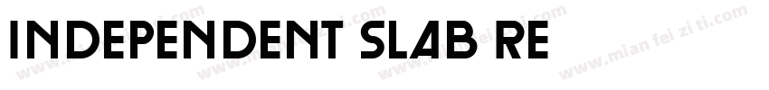 Independent Slab Re字体转换